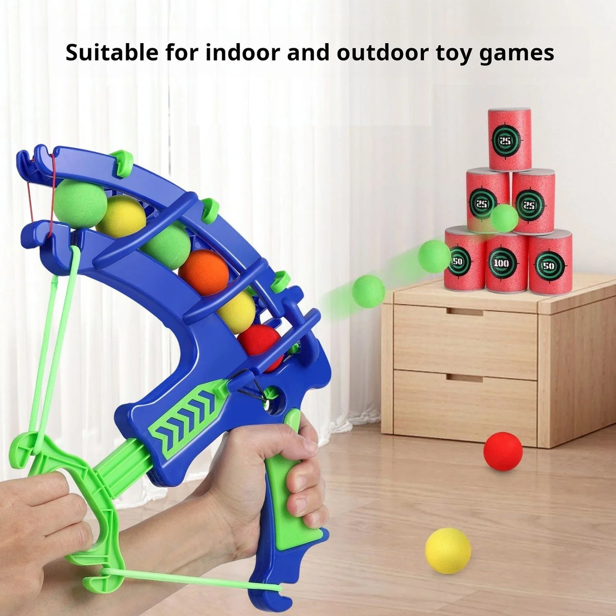 Sticky Ball Target Game – Interactive Sports Board Toy