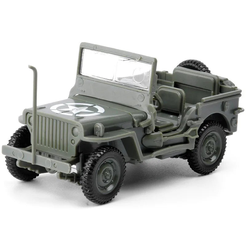 Military Vehicle Model Kit – 1/72 Scale Assembly Set