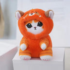 12cm Anime Mofusand Plush Keychain Pendant Bag Pendant Cartoon Cute Little Raccoon Squirrel Panda Plush Doll Sofa Ornaments Gift