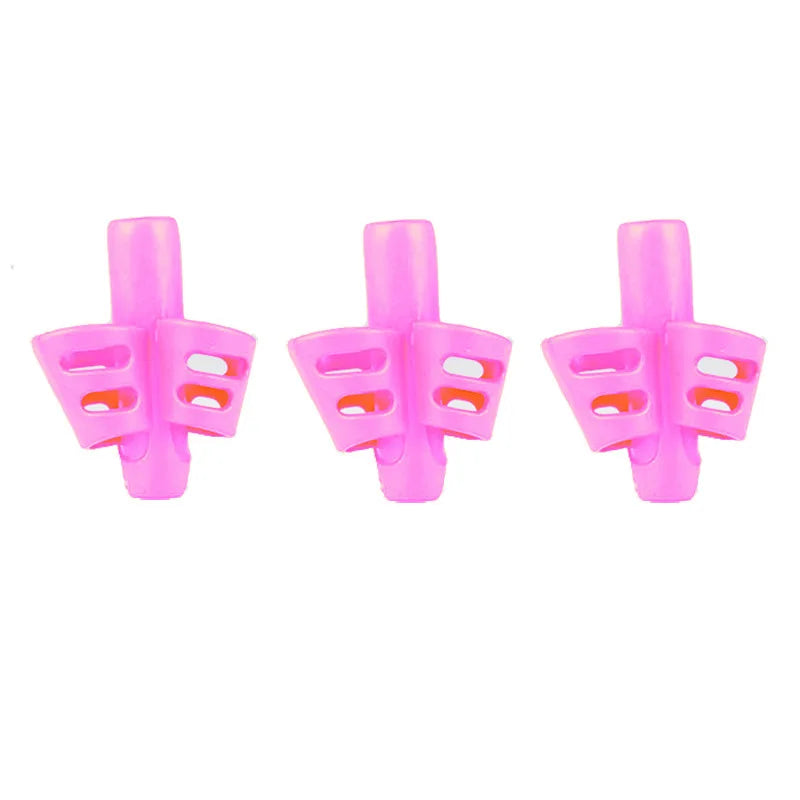Pencil Grips for Kids – Soft Two-Finger Writing Grip 3-Pack