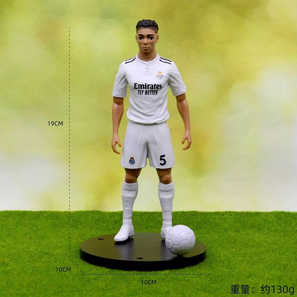 Football Action Figure 18-20cm Soccer Player Collectible Model