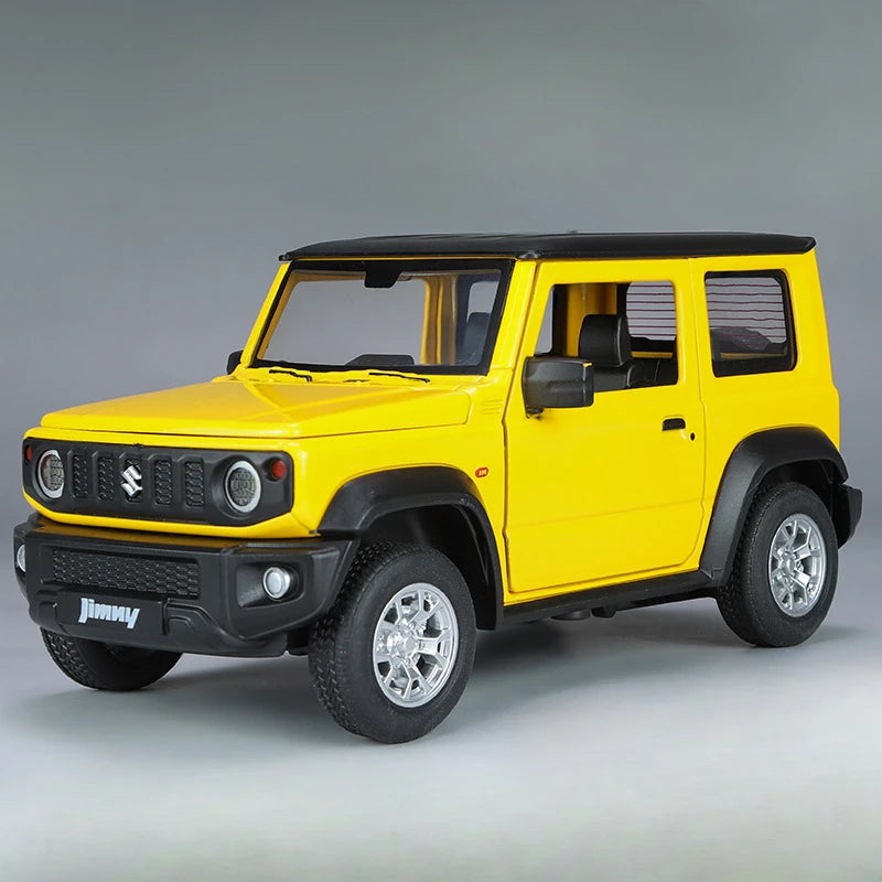 1:24 Diecast SUV Model – Alloy Pull Back Car with Lights
