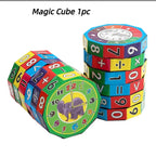 Montessori Math Toy – Number Cube Counting & Arithmetic Game