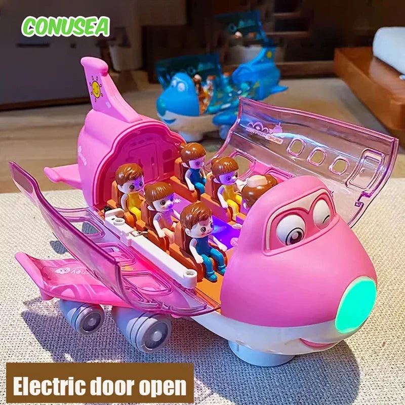 Airplane Toy – Aircraft Model for Kids with Music Simulation