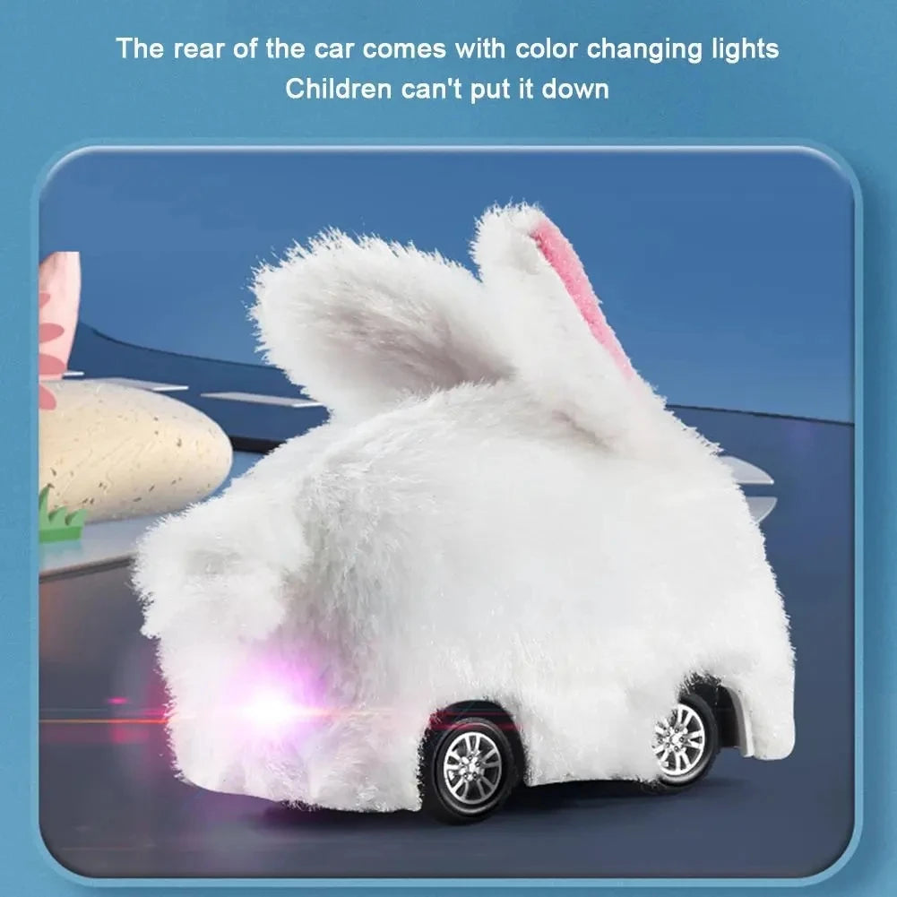 Mini Remote Control Car Watch Toy with LED Lights, 2.4GHz RC Racing Car