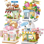 Mini Restaurant Building Blocks – Café & Food Store Kit