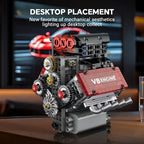 V8 Engine Building Blocks – Mechanical Model Construction Kit