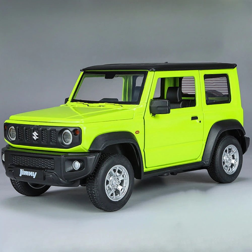 1:24 Diecast SUV Model – Alloy Pull Back Car with Lights