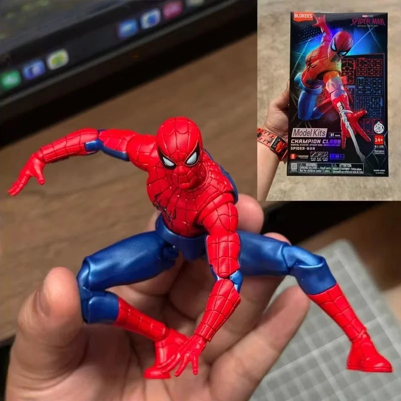 Superhero Model Kit Assembled Collectible Display Figure