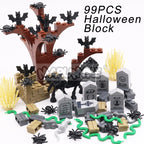 Halloween Building Blocks Set 99-265pcs Graveyard Construction Bricks