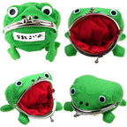 Frog Coin Purse – Cute Cartoon Keychain Wallet