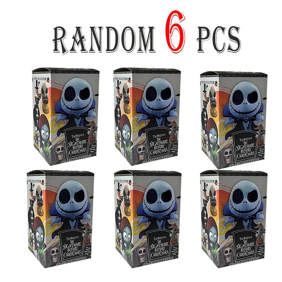 The Nightmare Before Christmas Blind Box Hot Figures Jack Sally Cosbi Collectible Figurine Doll Friend Birthday/Christmas Gifts