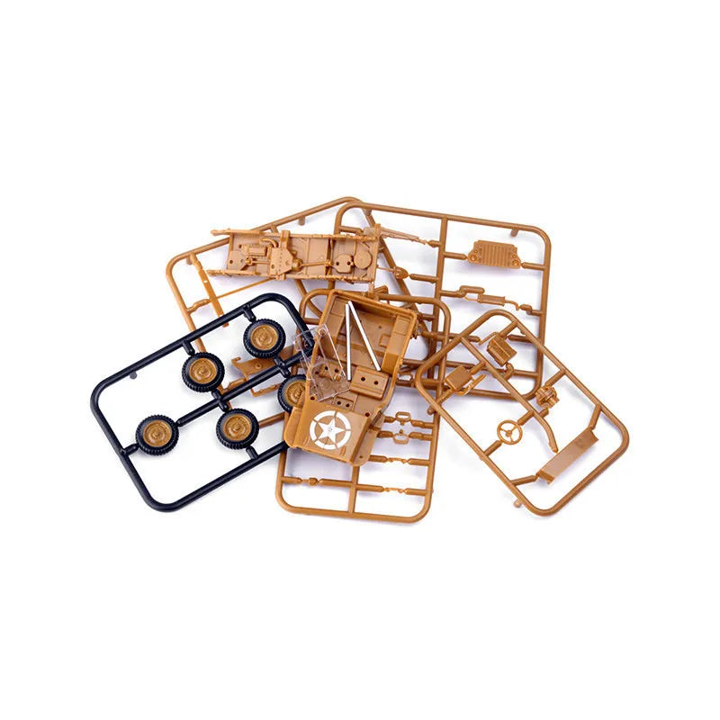 Military Vehicle Model Kit – 1/72 Scale Assembly Set