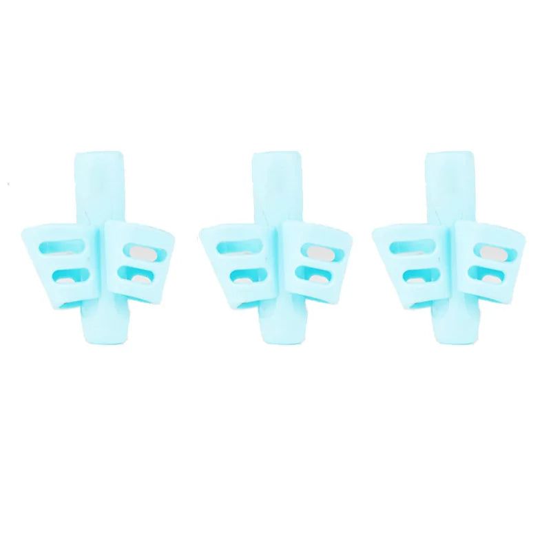 Pencil Grips for Kids – Soft Two-Finger Writing Grip 3-Pack