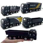 1:32 Container Truck Toy – Pull Back Freight Model