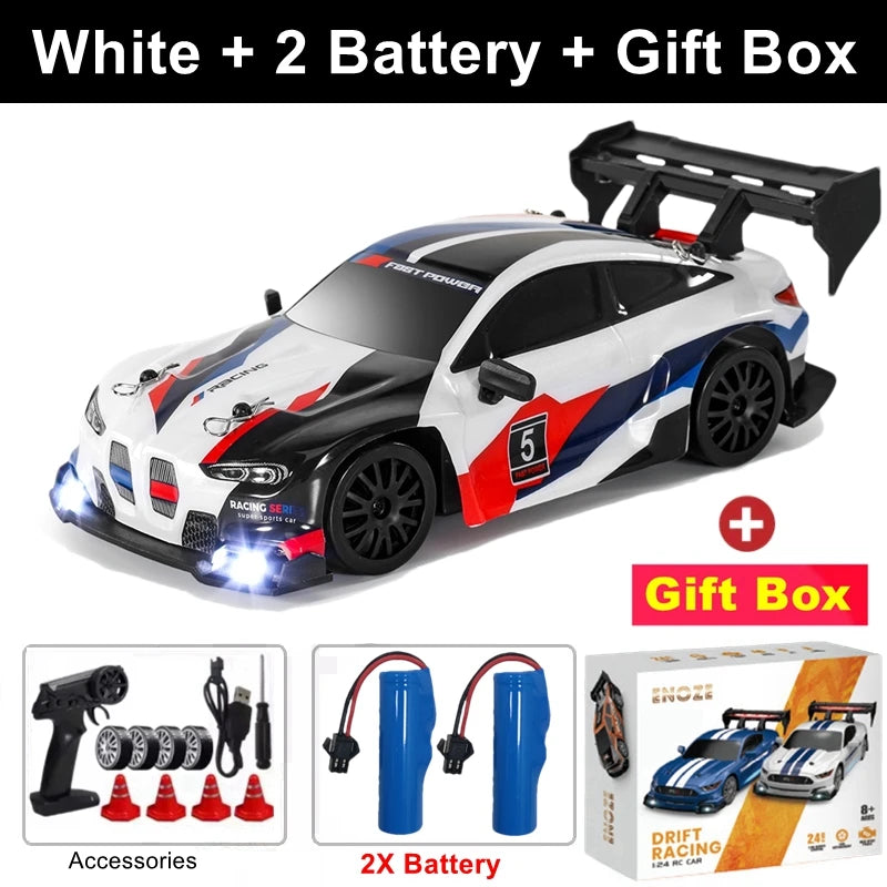 RC Drift Car 1:24 4WD Remote Control Racing Car