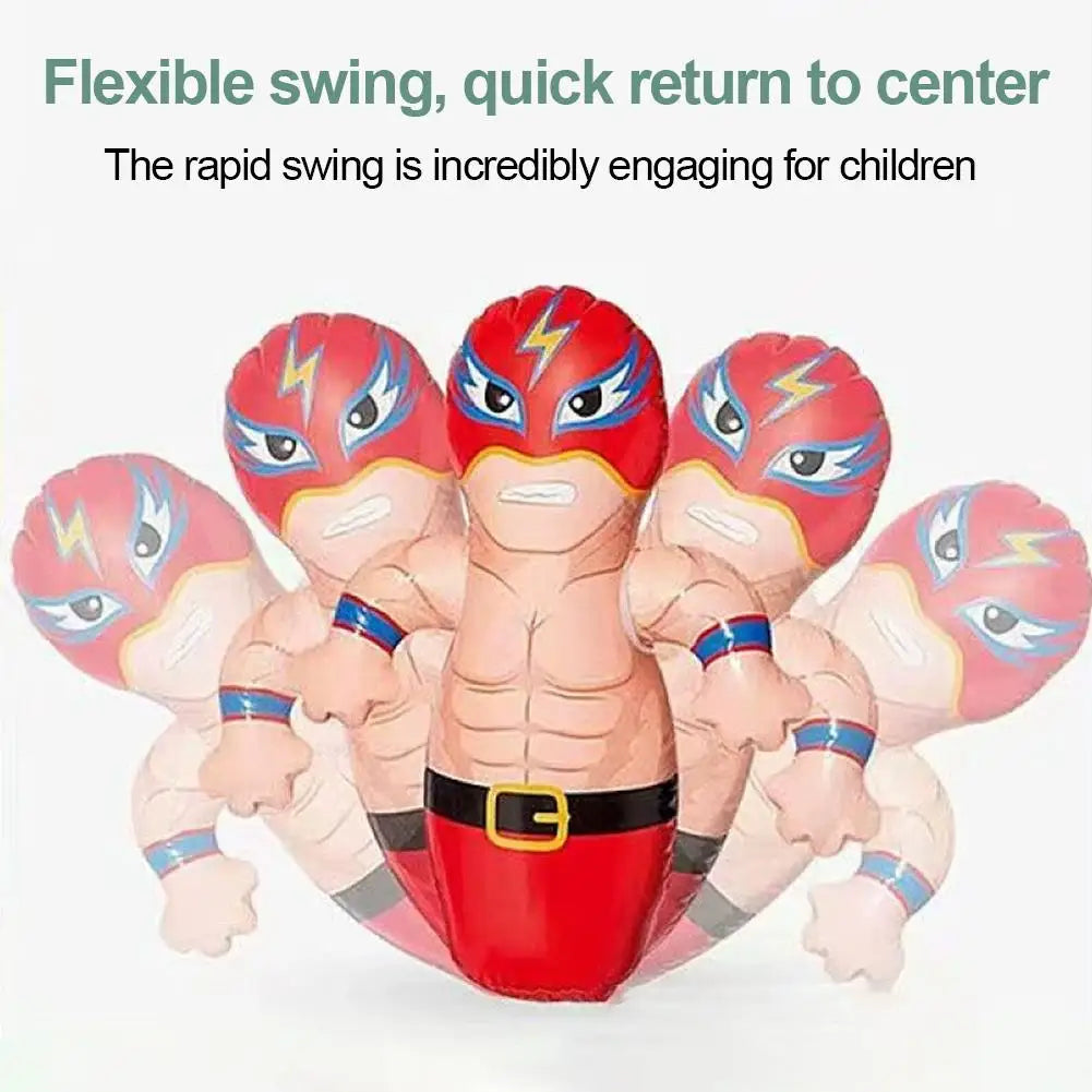 Inflatable Punching Bag – Standing Boxing Toy for Kids