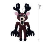 Deer Character Plush Doll Soft Stuffed Toy Halloween Gift