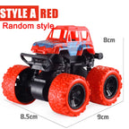 Pull Back Toy Car  Inertial Rotation Car Four-wheel Drive Off-road Vehicle SUV Racing Power Car Children's Toy CarGift