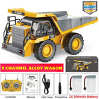 RC Excavator 4WD Construction Vehicle with Lights & Sound