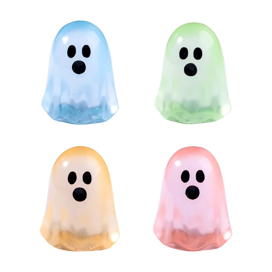 Luminous Ghost Figures – Glowing Mini Halloween Decorations