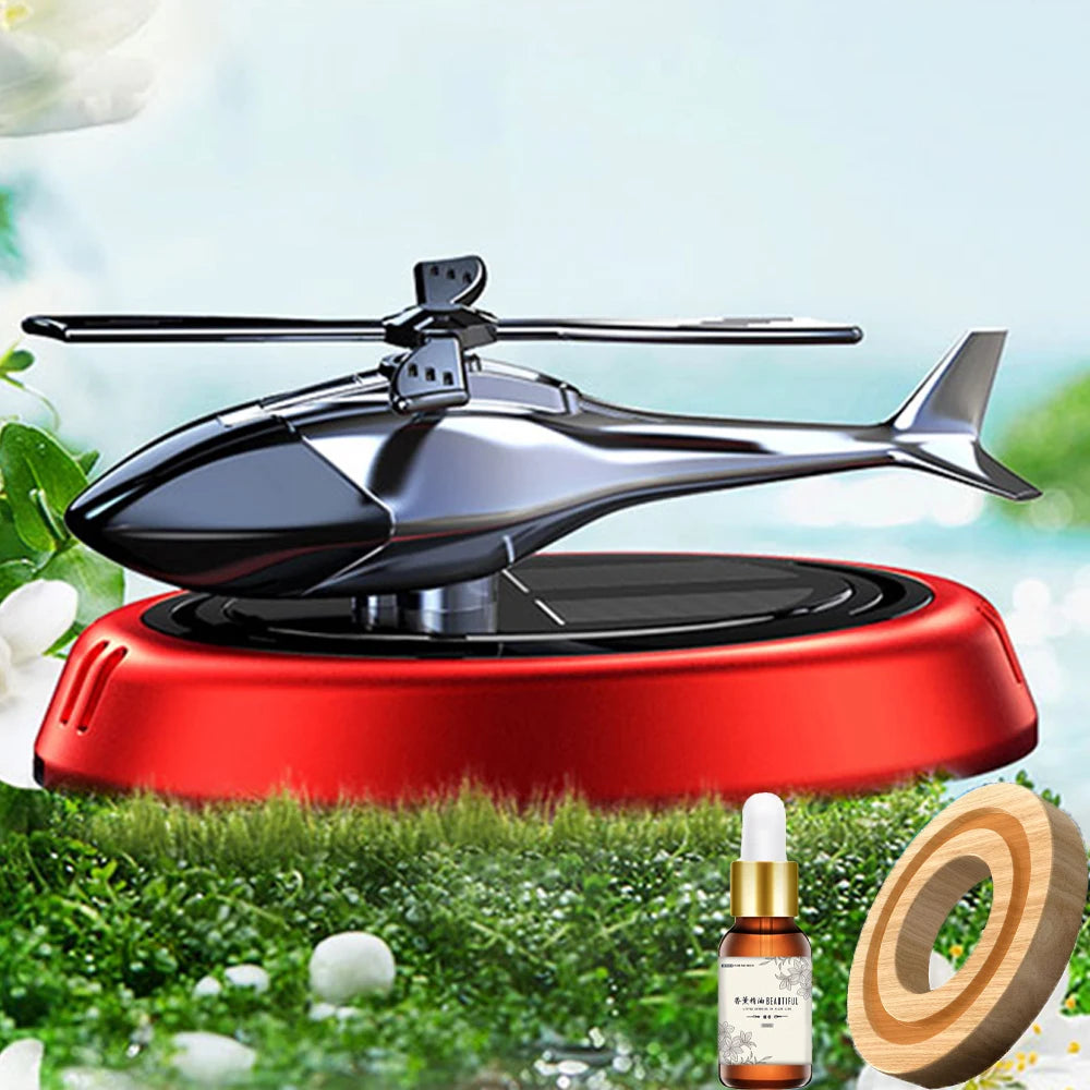 Solar Car Air Freshener – Rotating Diffuser
