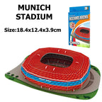 3D Football Stadium Puzzle – DIY Football Field Model