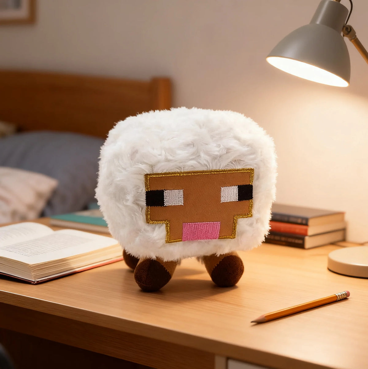 16cm Sheep Plush Toy – Soft White Stuffed Animal