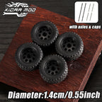 1:64 Model Car Wheels – Off-Road Rivet Tire Set