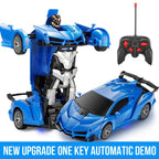 Transforming RC Car 2-in-1 Remote Control Robot Vehicle Toy