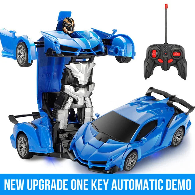 Transforming RC Car 2-in-1 Remote Control Robot Vehicle Toy