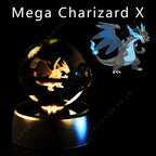 3D Crystal Ball Night Light – LED Glass Decorative Lamp