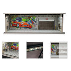 1:64 Car Garage Diorama – Mini Parking Lot Display Scene