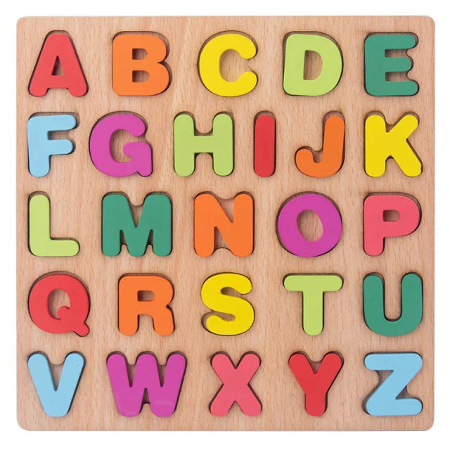 Wooden Montessori Puzzle – Baby Learning Board