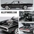 Diecast Sports Car – 1:32 Metal Model