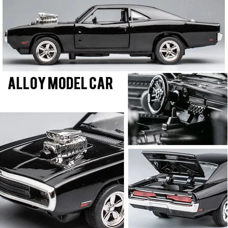 Diecast Sports Car – 1:32 Metal Model