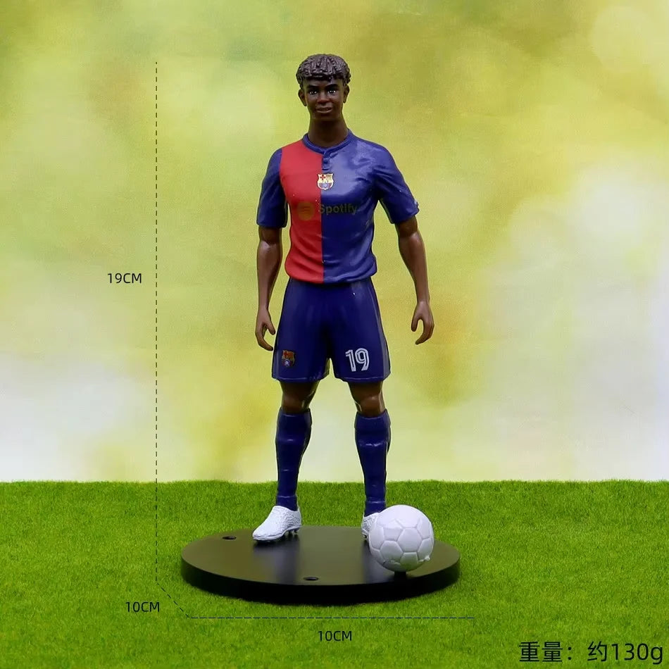 Football Action Figure 18-20cm Soccer Player Collectible Model