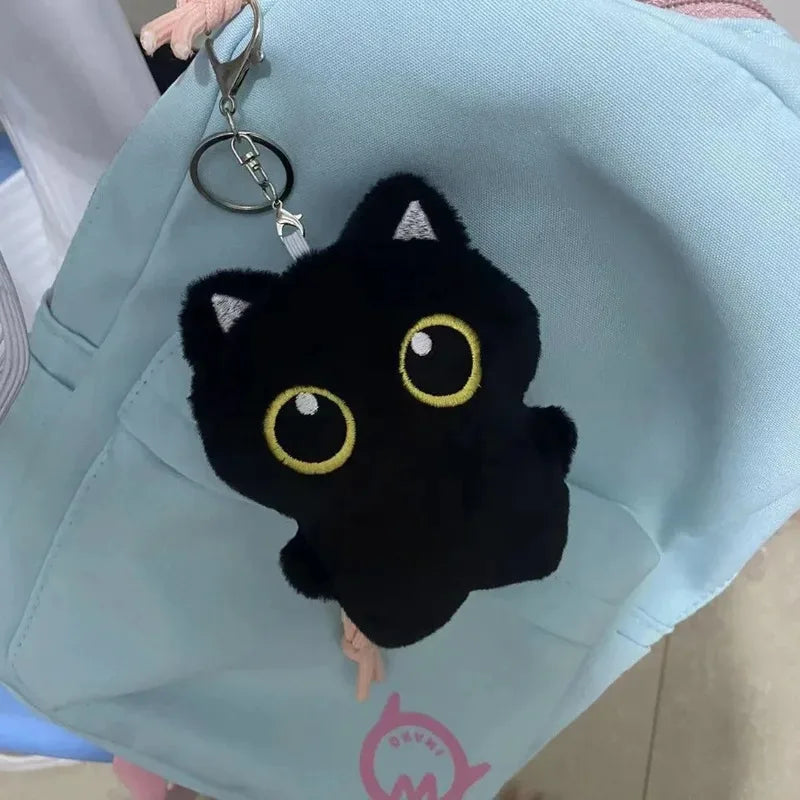 Cute Black Cat Plush Toy Shadow Doll Soft Cushion For Kids Room Decor Cat Lovers Gift