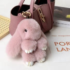 Bunny Keychain Plush – Soft Rabbit Doll with Bow