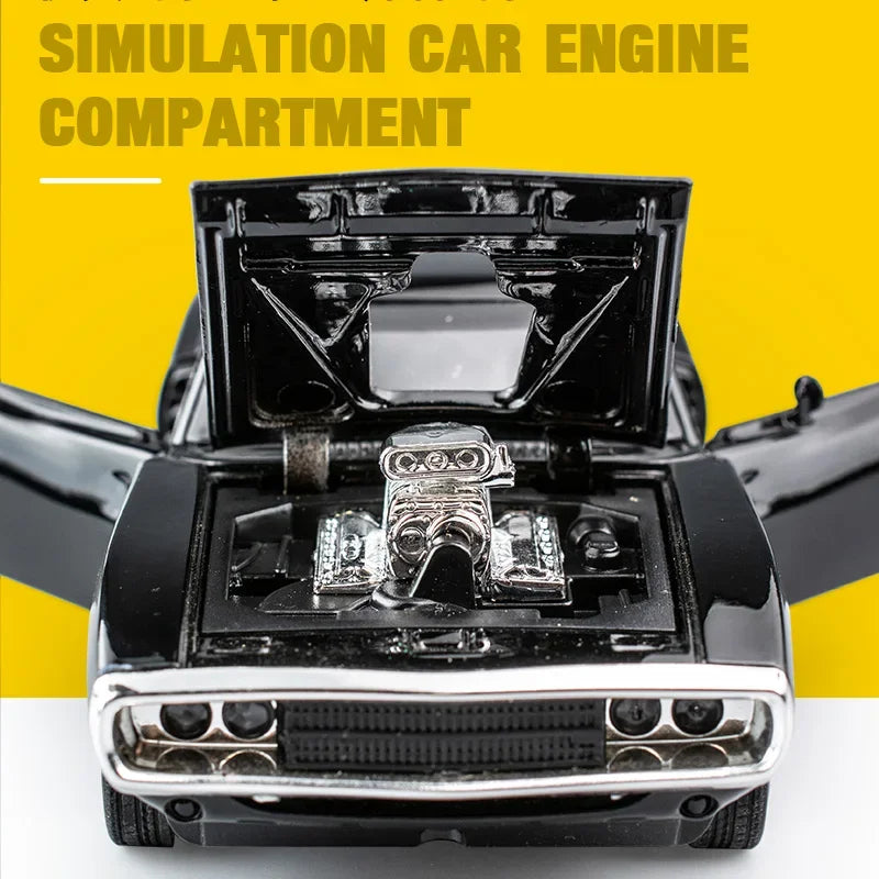 Diecast Sports Car – 1:32 Metal Model