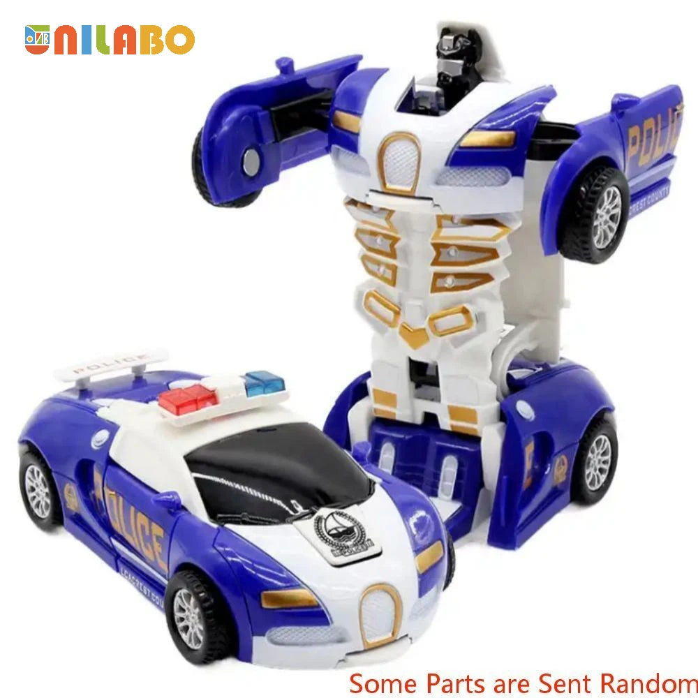 Transformable Robot Car – Diecast Toy