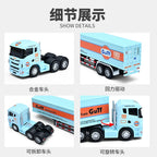 1:64 Diecast Truck Model – Alloy Container Vehicle Collectible