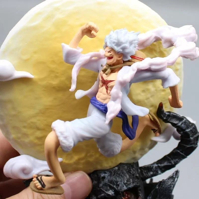 Anime Action Figure – 14cm PVC Statue with Moon Light