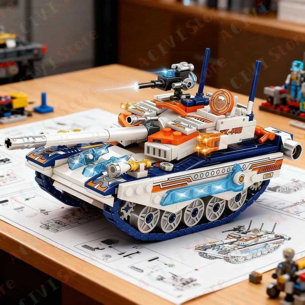 Ship Building Blocks Set – Ship & Aircraft Model Construction Kit