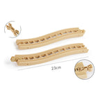 Wooden Train Track – Railway Track Connector & Assembly Set