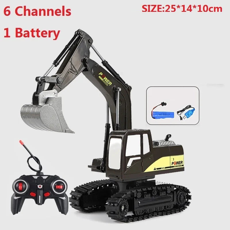 RC Excavator Truck – With Remote Control