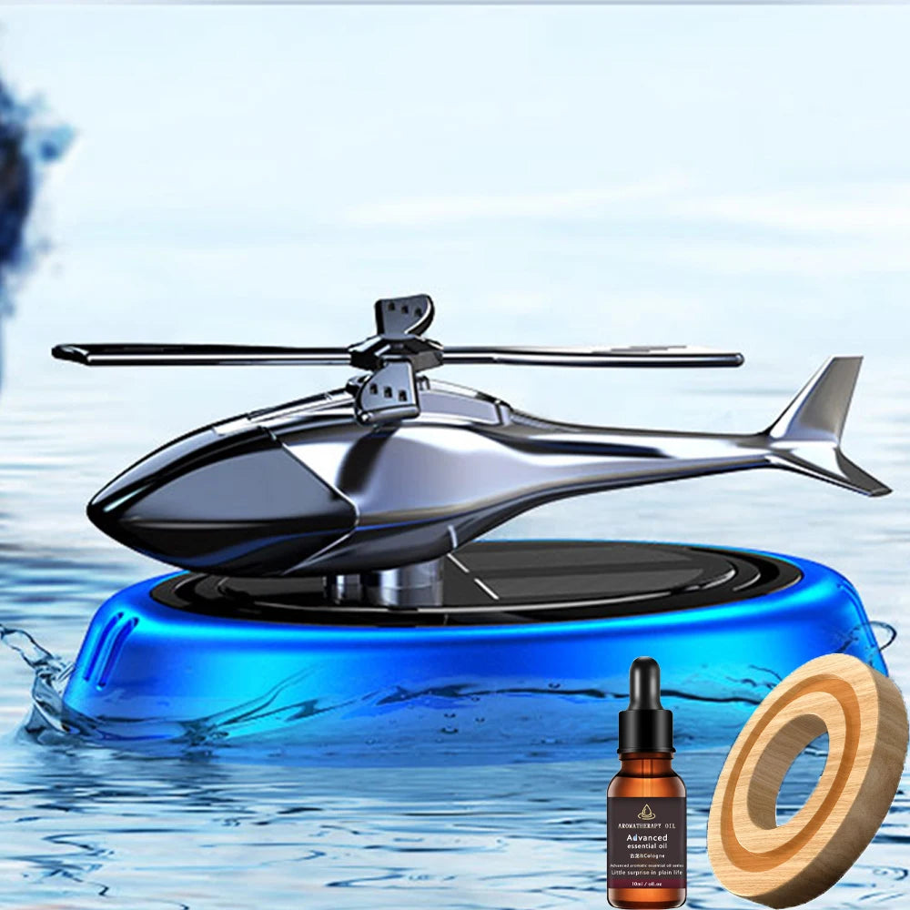 Solar Car Air Freshener – Rotating Diffuser