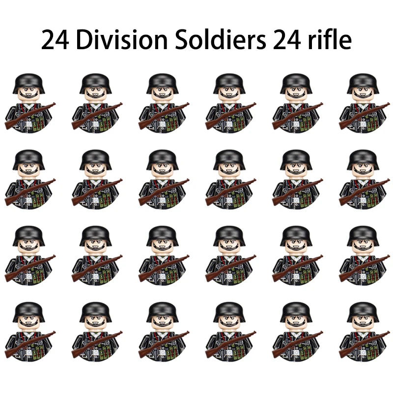 Army Building Blocks Set – Soldier & Military Construction Toy