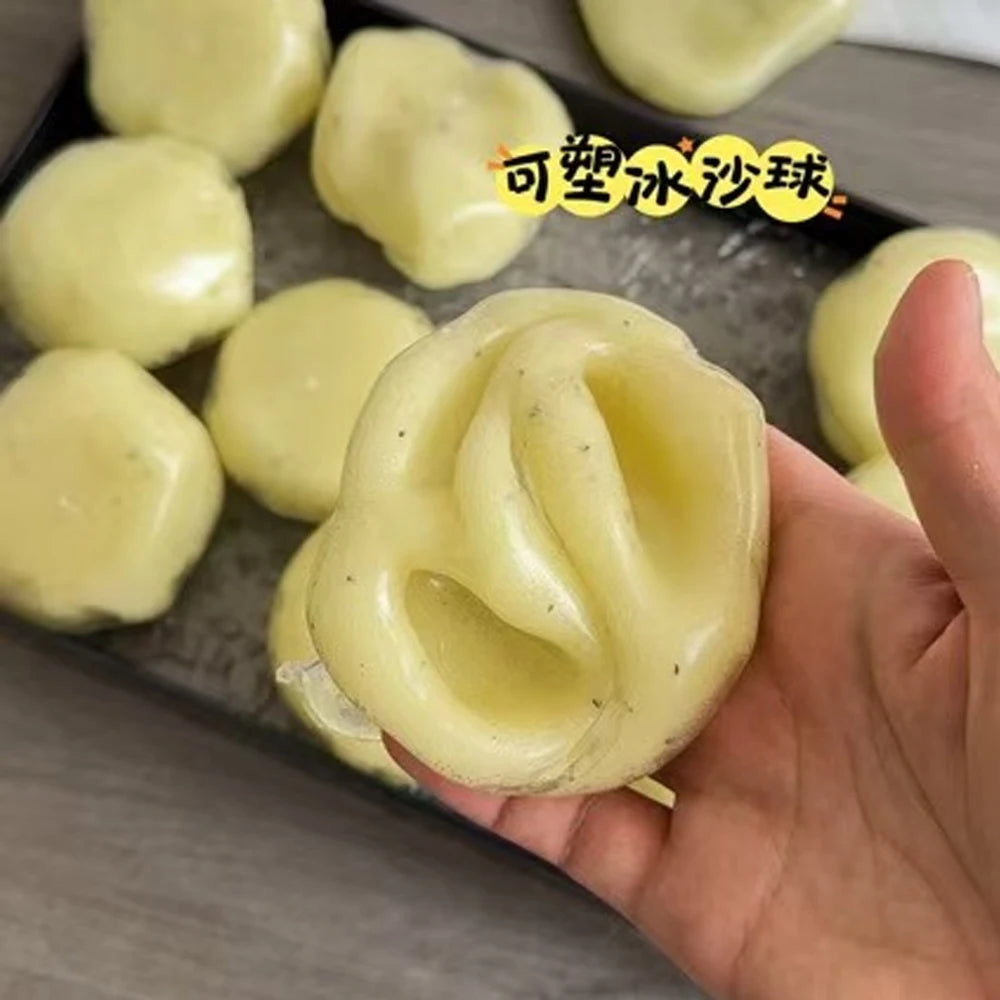 Maltose Stress Ball – Transparent Slow Rise Squishy Fidget Toy