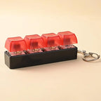 Mechanical Keyboard Key Tester – LED Keycap Fidget Keychain